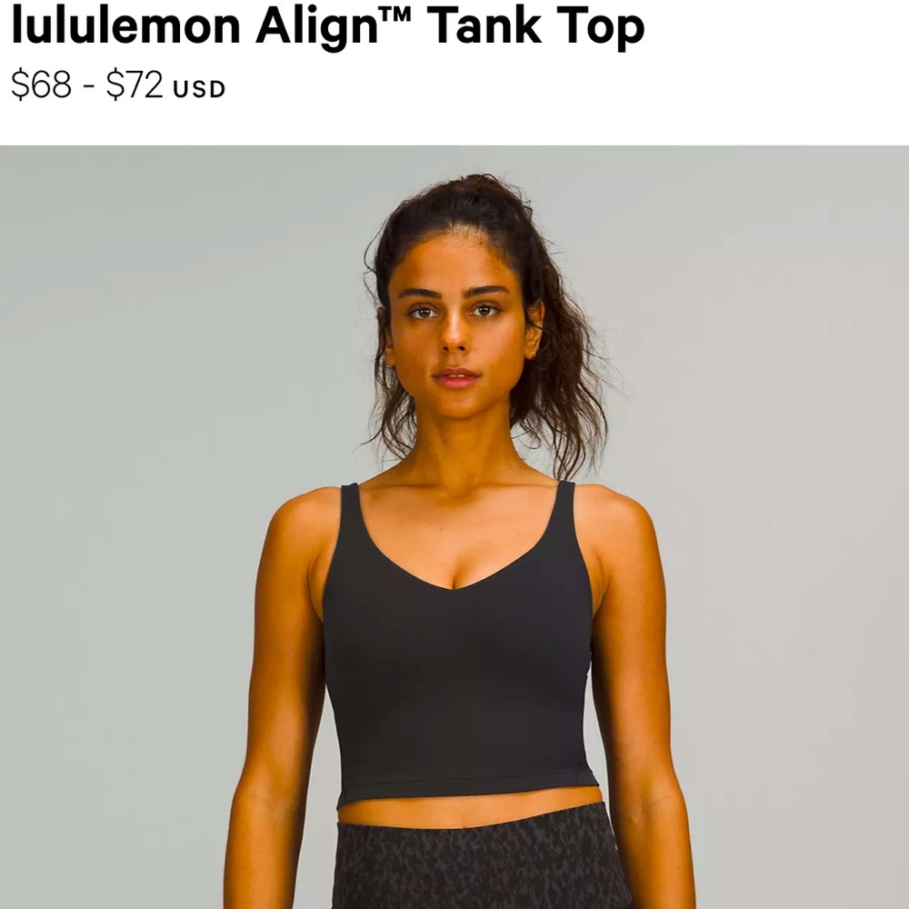 NWT Lululemon Align Tank